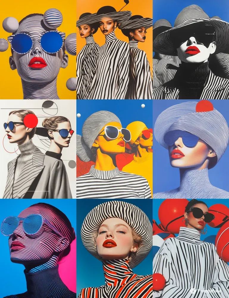 Surrealist Fashion Portraits