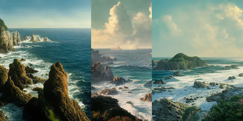Ocean Cliffs generated by undefined