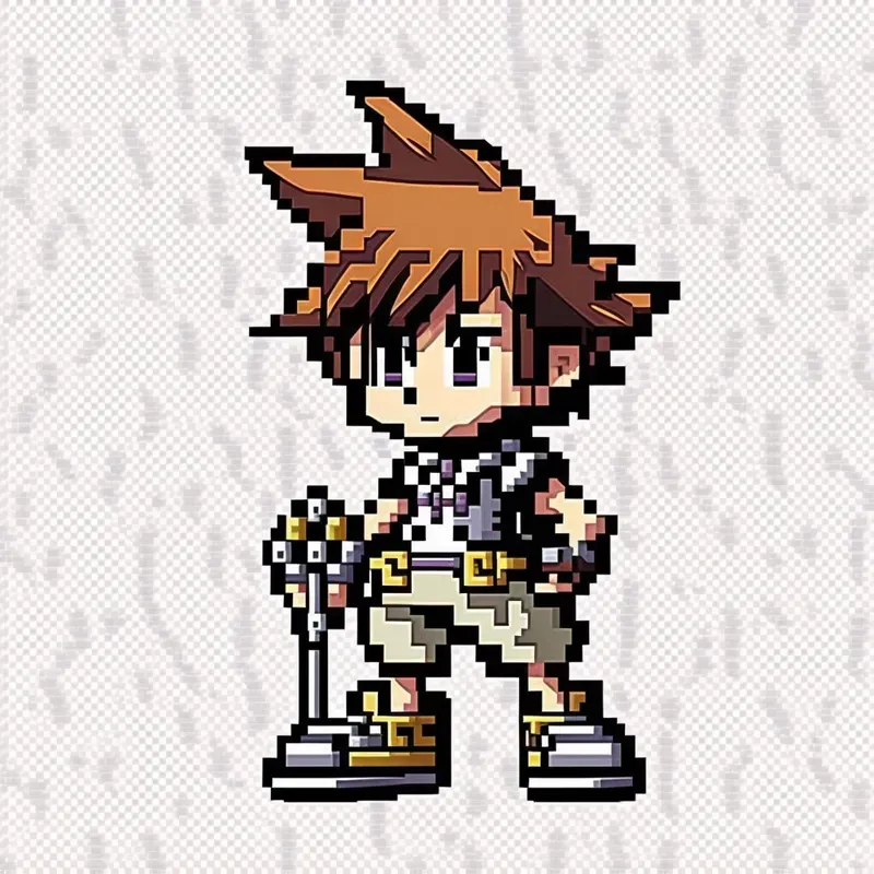 Anime Pixel Style Avatars