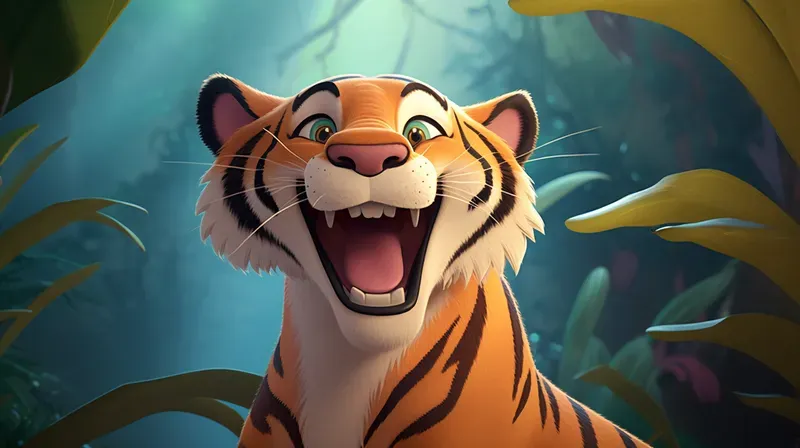 Disney Style Caricature Animal Posters