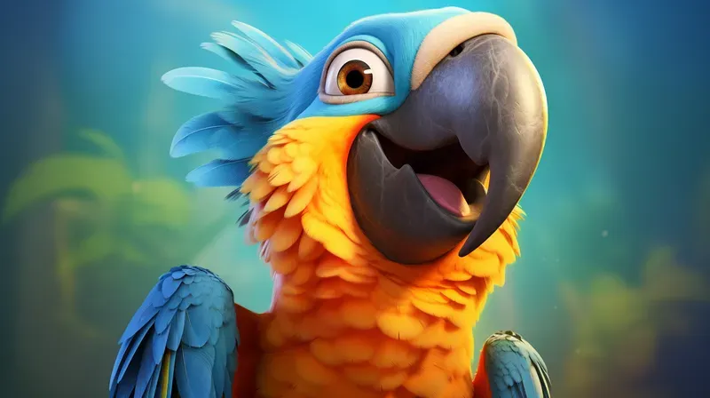 Disney Style Caricature Animal Posters