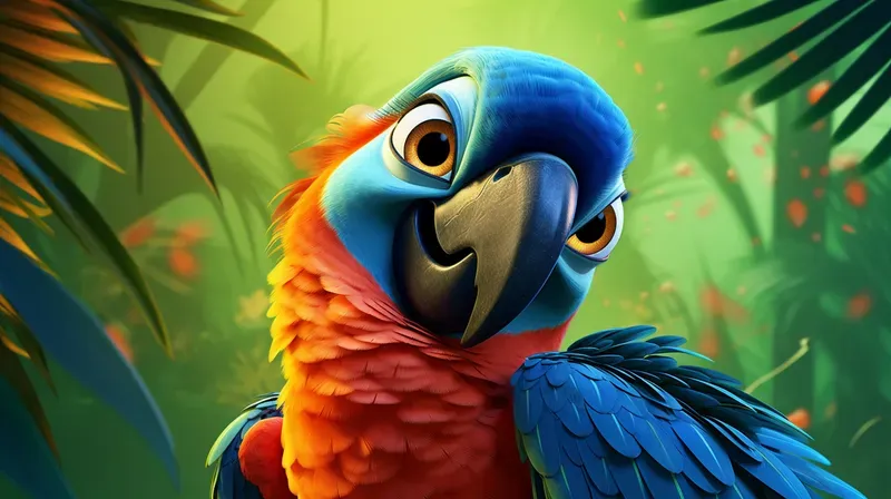 Disney Style Caricature Animal Posters