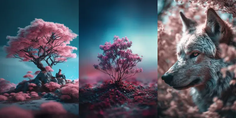 Soft Ethereal Gradient Images generated by undefined