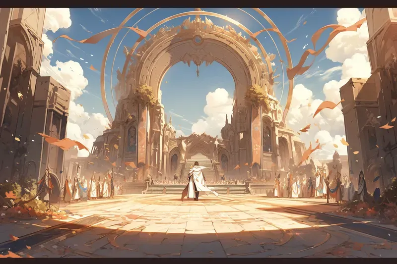 Fantasy Metropolis Concept Art