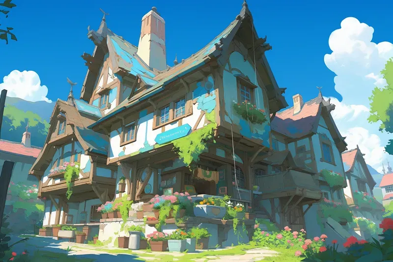 Fantasy City Concept Art