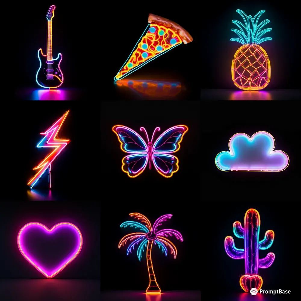 Simple Neon Signs