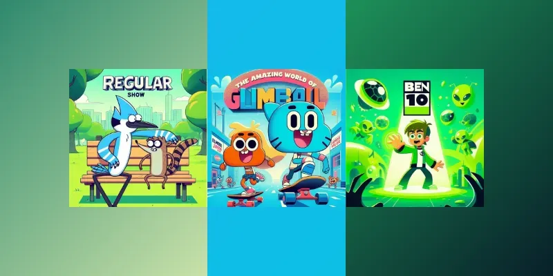 Cartoon Network Shows Posters Makers generated by undefined