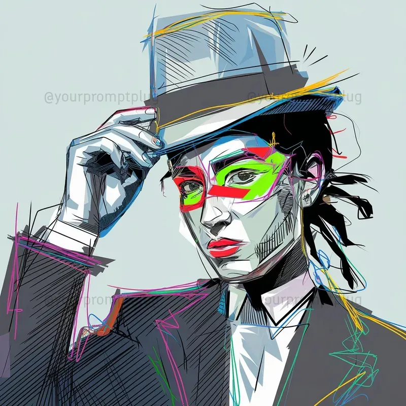 Whimsical Neon Sketching Makers