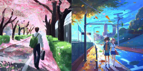 "Your Name" Anime Style generated by dalle