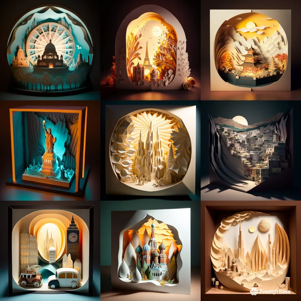 Paper Layers Cities