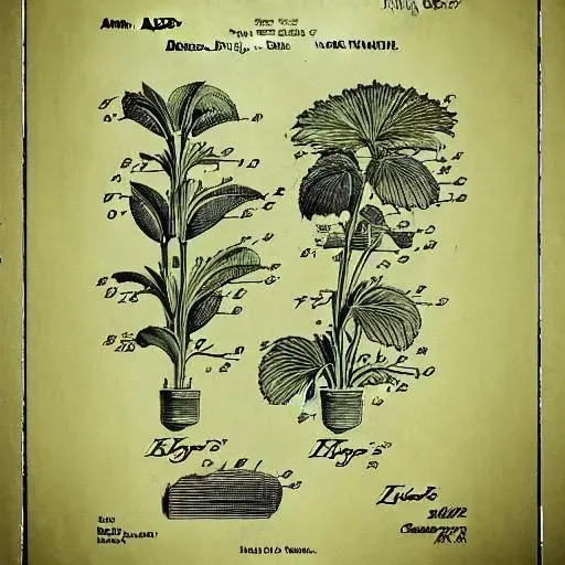 Old Vintage Looking Botanic Posters