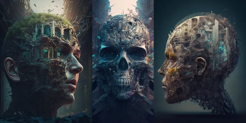 Humanity Heads generated by undefined