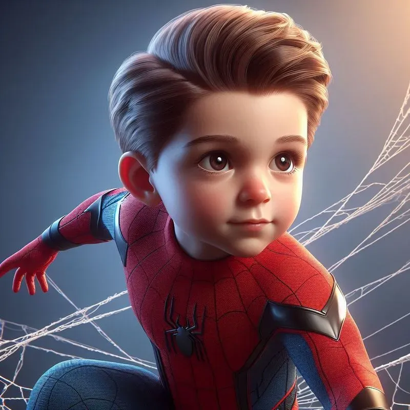 Cute Baby Superheros 3D Animation