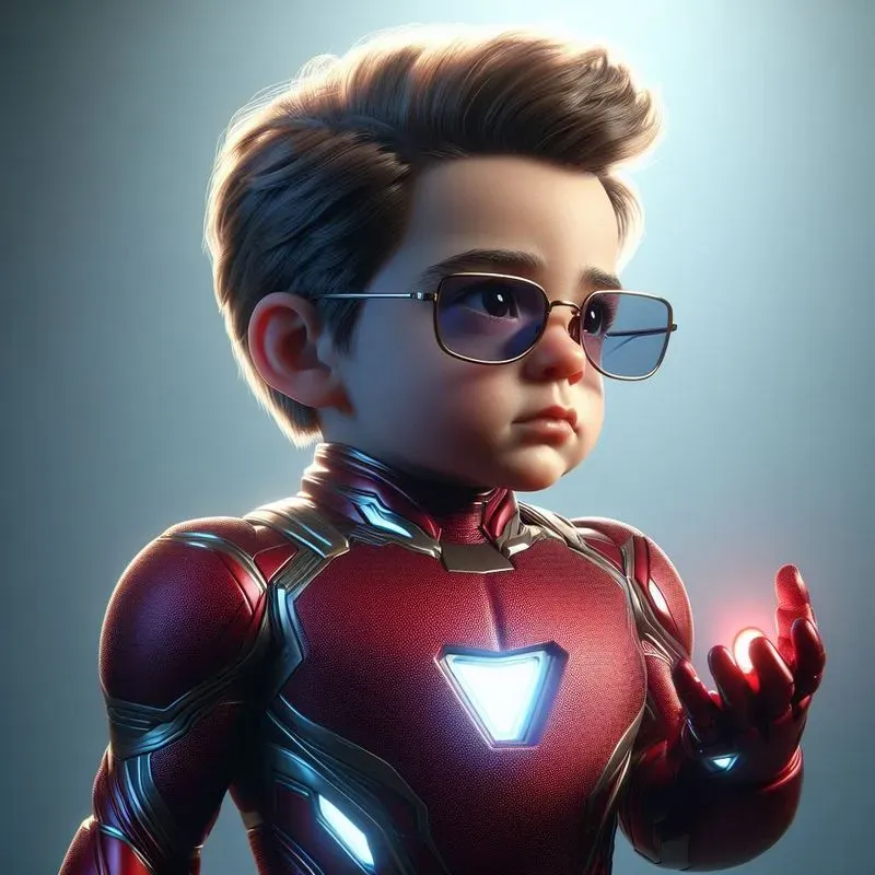 Cute Baby Superheros 3D Animation