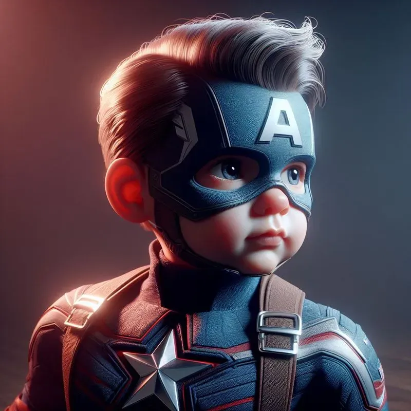 Cute Baby Superheros 3D Animation