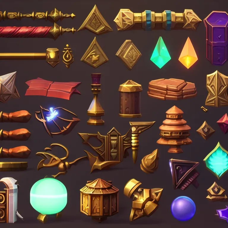 Game Asset Sprite Sheets