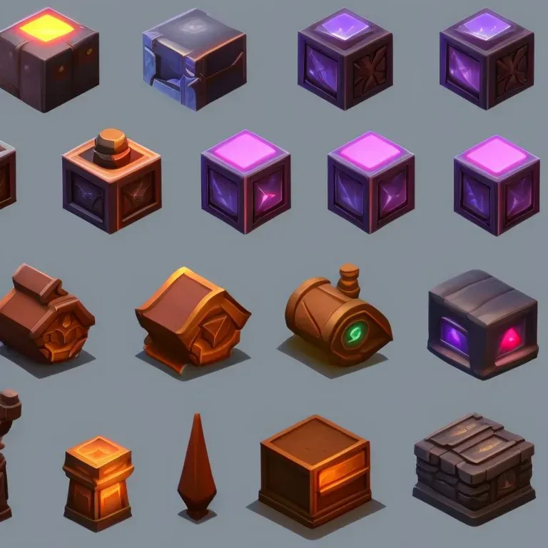 Game Asset Sprite Sheets