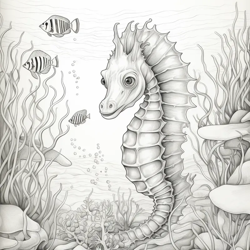 Ocean Coloring Pages