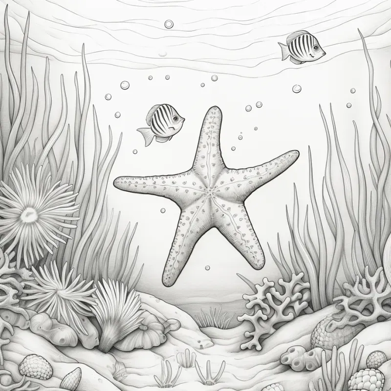 Ocean Coloring Pages