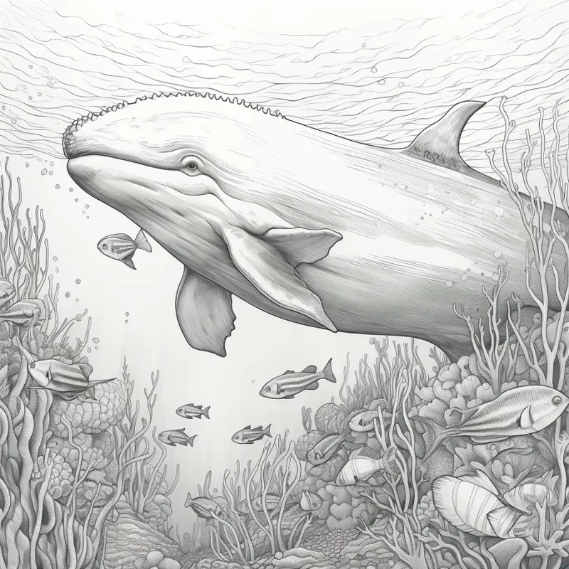 Ocean Coloring Pages