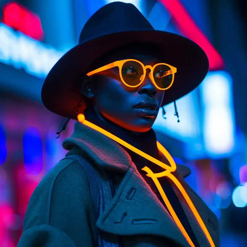 Neon Street Style