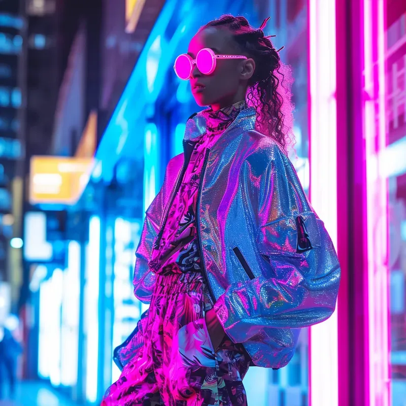 Neon Street Style