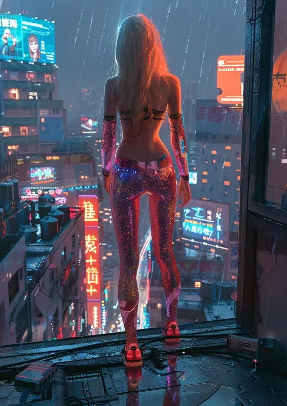 Cyberpunk Supermodels