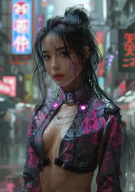 Cyberpunk Supermodels