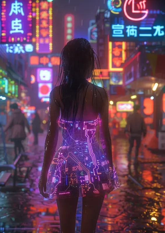 Cyberpunk Supermodels