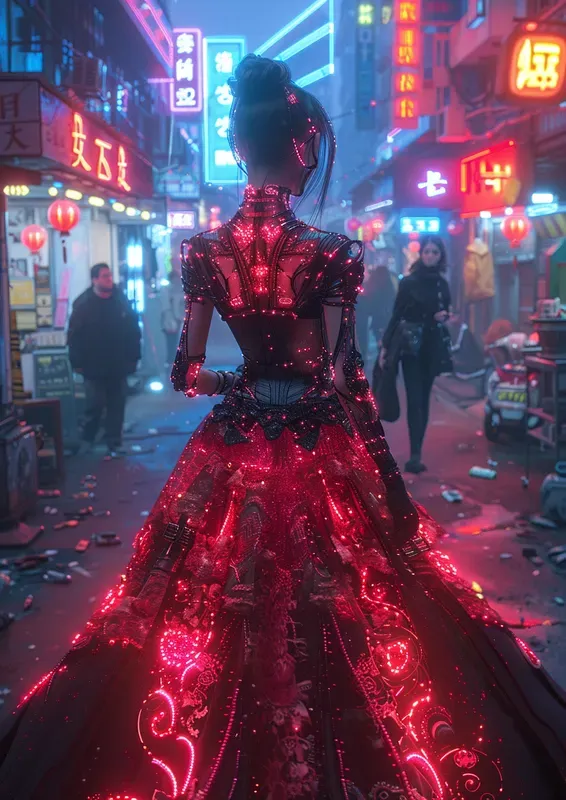 Cyberpunk Supermodels