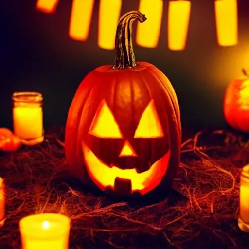 Spooky Halloween Jackolantern