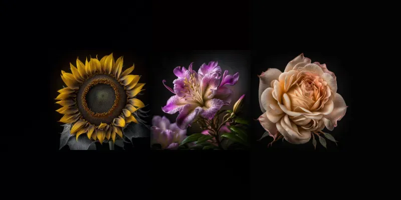 Beautiful Close-Up Photos Of Flowers generated by undefined