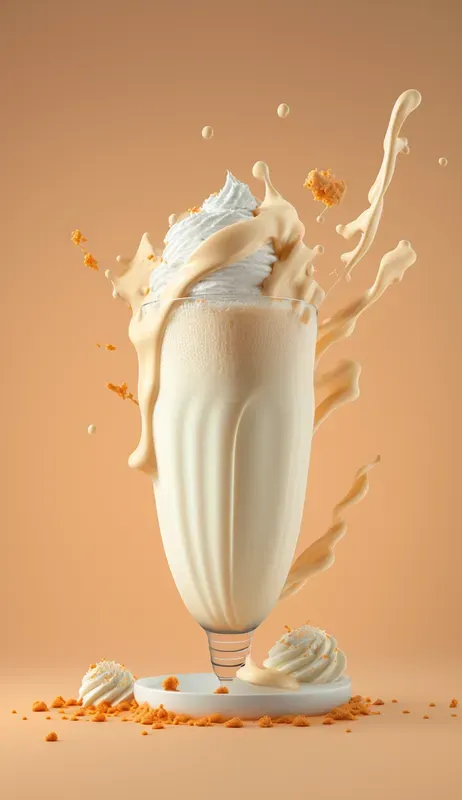 Milkshake Product Photo Shoot