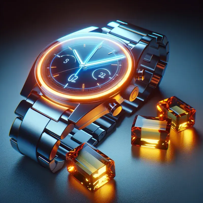Glowing Translucent Molten Objects Art