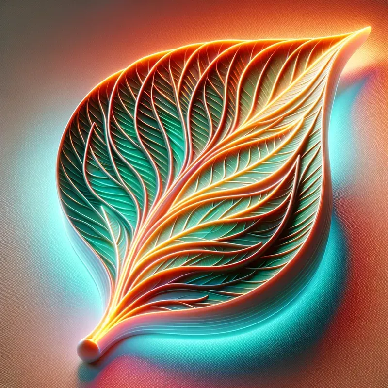 Glowing Translucent Molten Objects Art