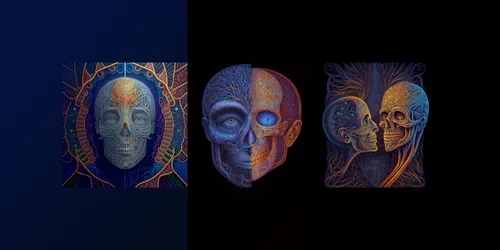 Life And Death Themes generated by midjourney