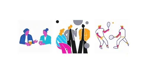 Corporate Style Art generated by dalle