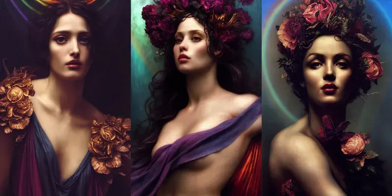 Painted Goddesses generated by undefined