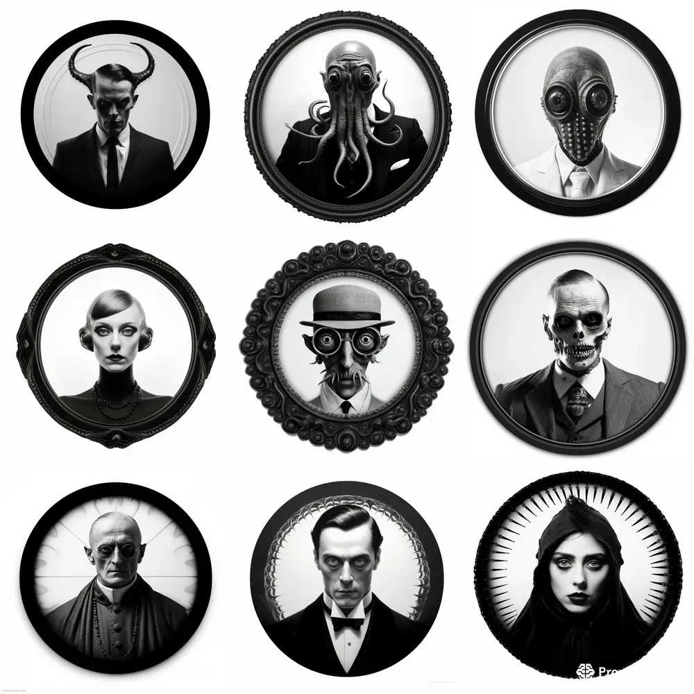 Lovecraftian Horror Portraits