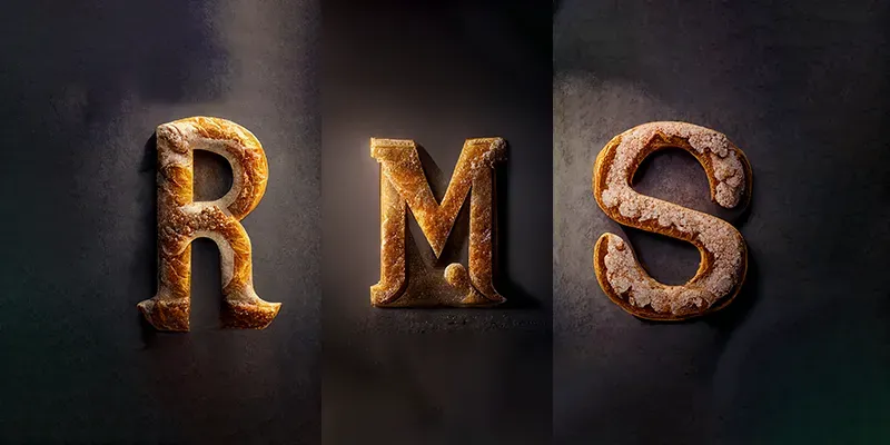 Pastry Letters generated by undefined