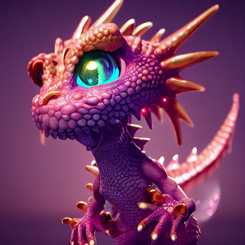 Cute 3D Baby Monsters