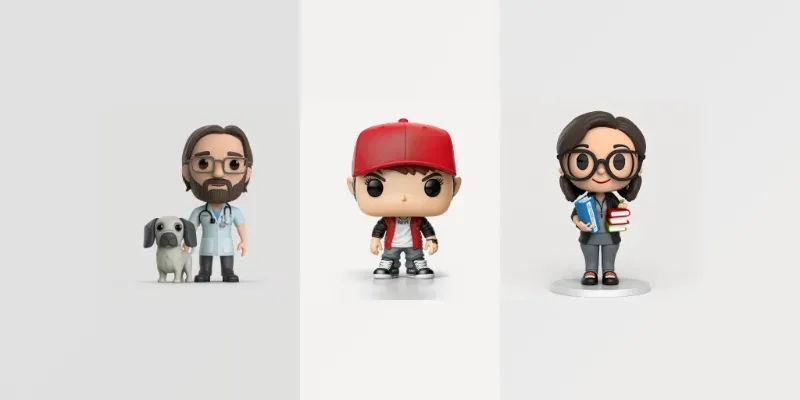 Cool 3D Characters generated by undefined