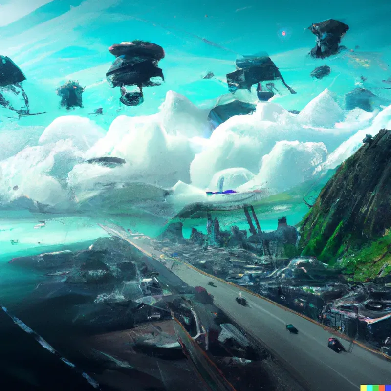Futuristic City Concept Art Creator