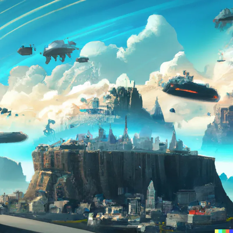 Futuristic City Concept Art Creator