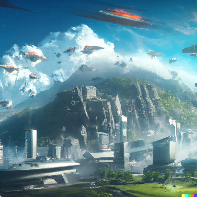 Futuristic City Concept Art Creator