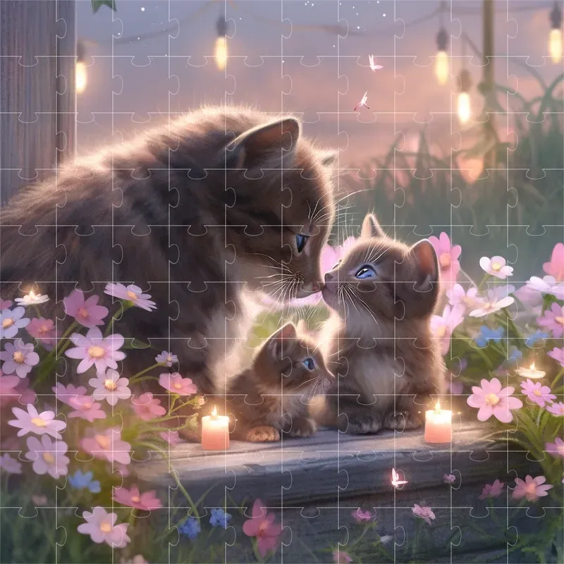 Cute Animals 3D Art