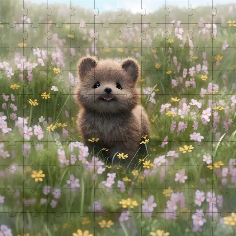 Cute Animals 3D Art
