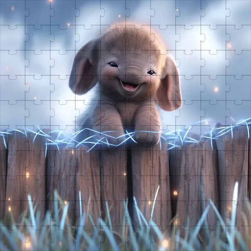 Cute Animals 3D Art