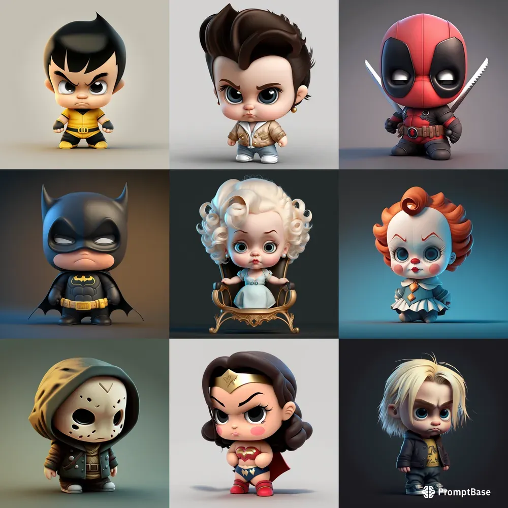 Disney-pixar Animation Style Characters
