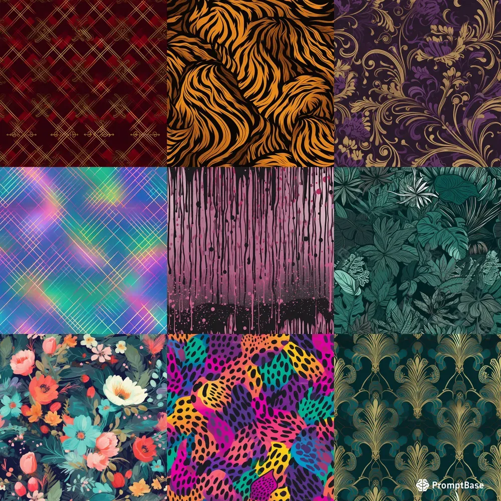 Seamless Digital Vector Patterns